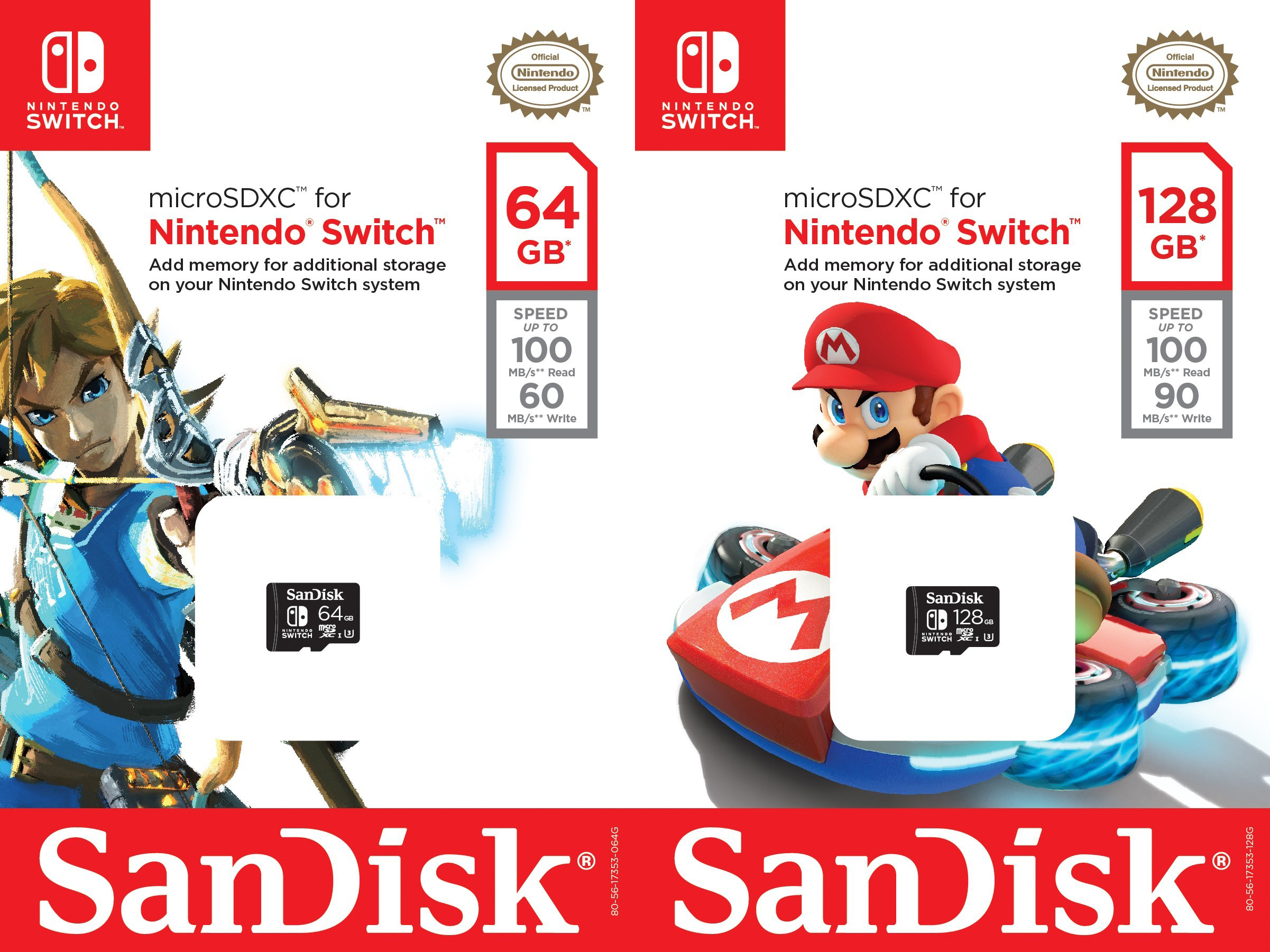 SanDisk Nintendo Switch Micro SD Card