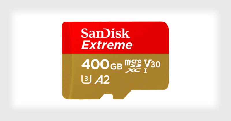 SanDisk Extreme A2 400GB microSD