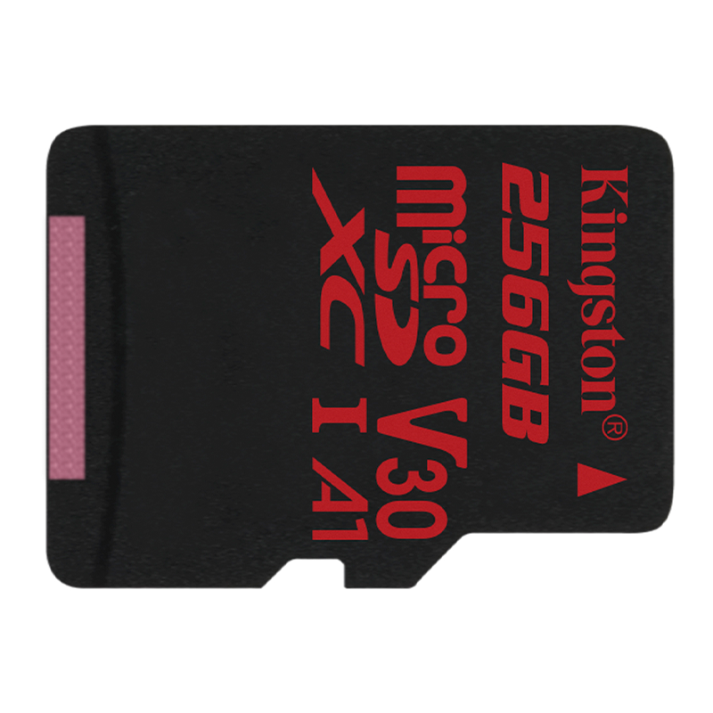 Kingston 256GB Canvas React Micro SD Card (SDXC) UHS-I U3 V30 + Adapter - 100MB/s