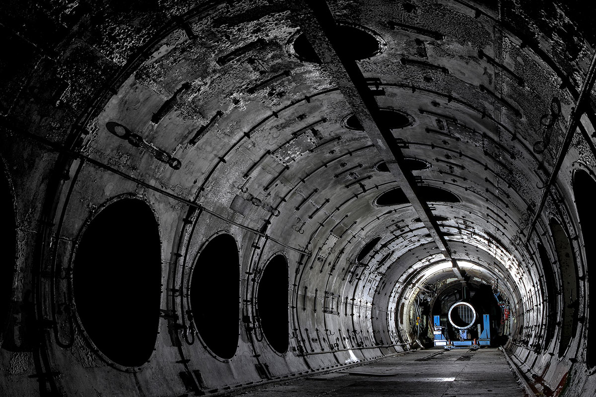 Jet Engine Testing Tunnel | Photo: Matt Emmett