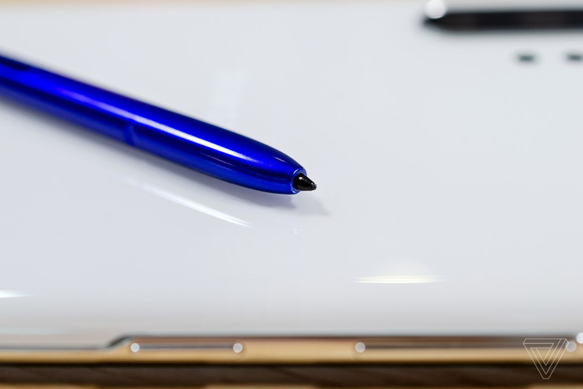 Note 10 S Pen | Photo: The Verge 