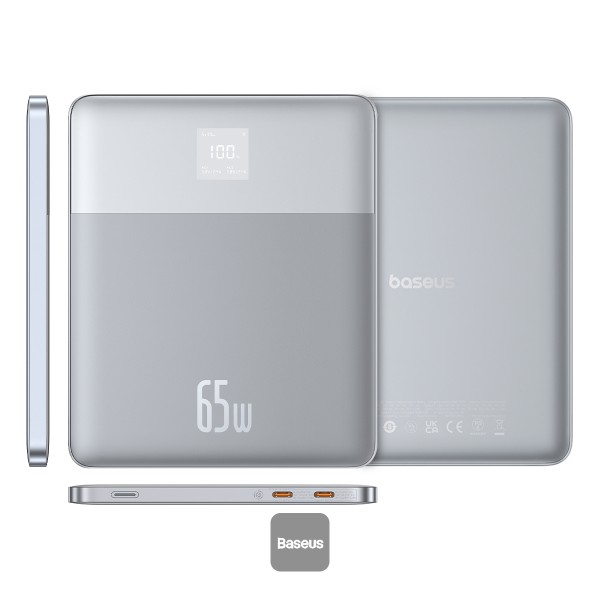Baseus Blade2 12000mAh 65W Power Bank with Digital Display Intelligent