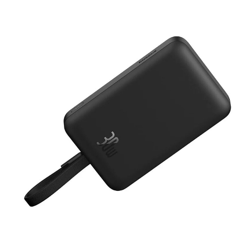 Side view of OS-Baseus Magnetic Mini Wireless Fast Charge Power Bank Type-C