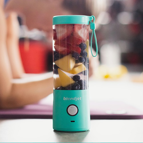 Side view of BlendJet 2 Portable Blender - Mint