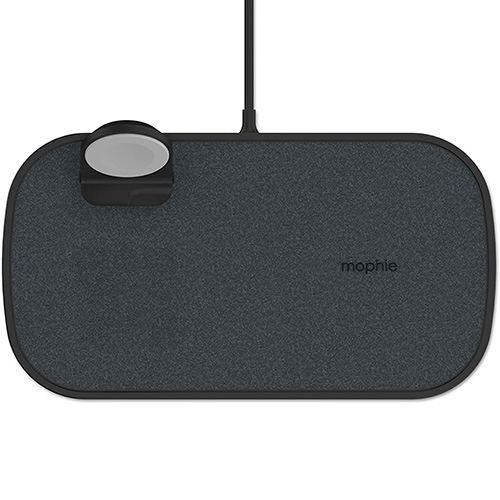 Side view of Mophie 3-in-1 Wireless Charging Pad