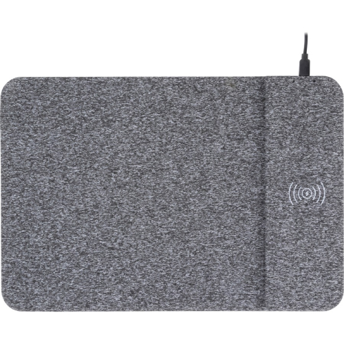 Side view of Allsop Charging Wireless Mouse Pad