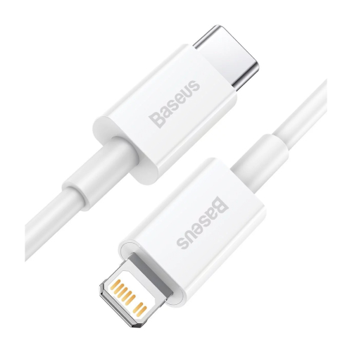 Side view of Baseus Superior Series Fast Charging Data Cable Type-C to iP PD 20W 2m