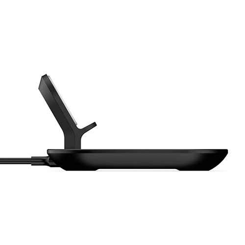 Side view of Mophie 3-in-1 Wireless Charging Pad