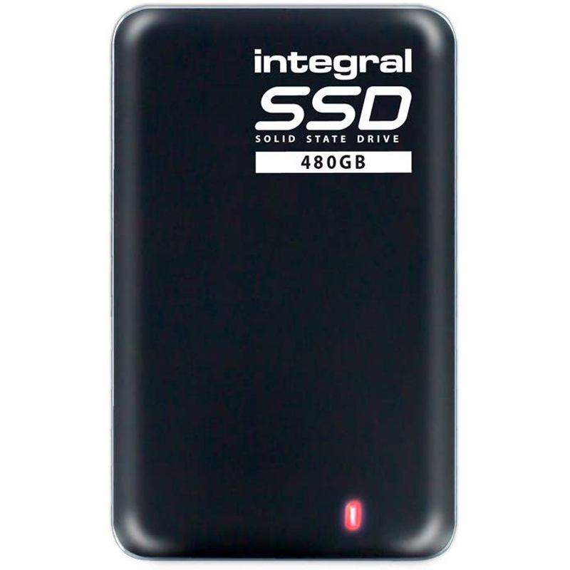 integral memory INTEGRAL Disque Dur Externe Portable SSD USB 3.0 480GB Noir