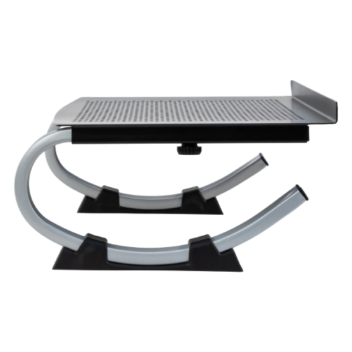 Side view of Allsop Redmond Adjustable Monitor Stand