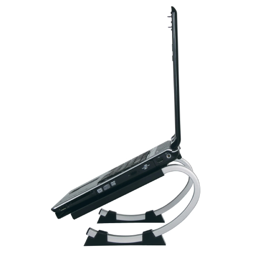 Side view of Allsop Redmond Adjustable Monitor Stand
