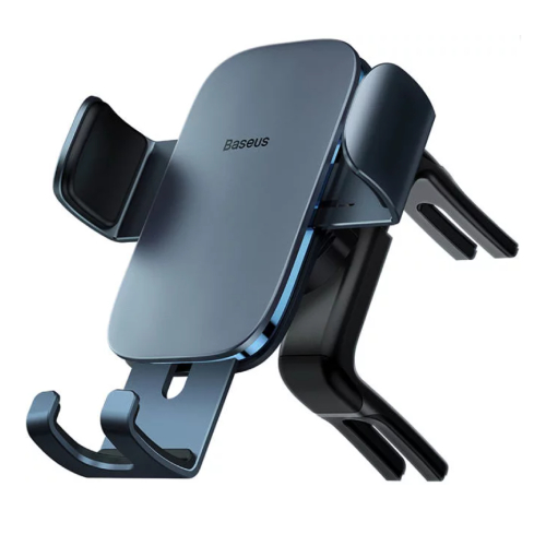 Side view of Baseus Metal AgeⅡ Gravity Car Mount Round Air Vent Version - Dark Grey