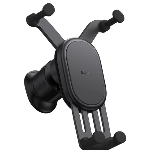 Side view of Baseus Stable Gravitational Car Mount Air Outlet Version - Black