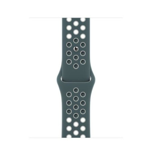 Side view of Apple Official Watch 38mm / 40mm Nike Sport Band - Hasta / Silver