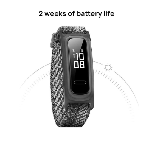 Side view of Huawei Band 4e Activity Tracker - Misty Grey