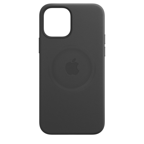 Apple iPhone 12 Pro Max Leather Case with MagSafe - Black (Open Box)