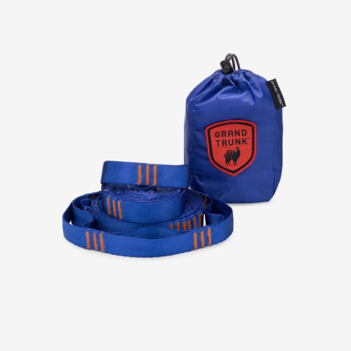 Side view of Grand Trunk, Hammock Hanging Trunk Strap - Blue