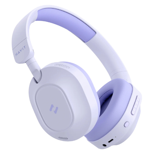 HAVIT LIFE NC01H Wireless Bluetooth Headphones H668BT - Purple-image-358743