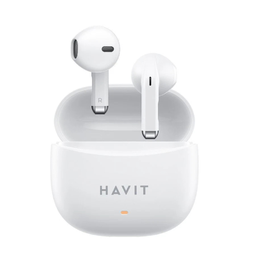 Havit TW941 TWS Bluetooth V5.3 Wireless Earbuds Stereo In-Ear - White