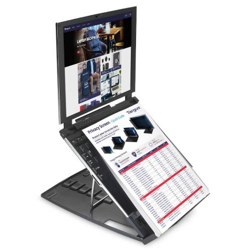 Side view of TARGUS Ergo M-Pro Mobile Laptop Stand